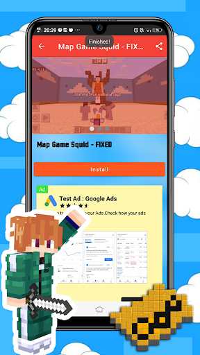 Squid Game Addons for MCPE - Image screenshot of android app