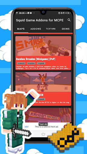 Squid Game Addons for MCPE - Image screenshot of android app