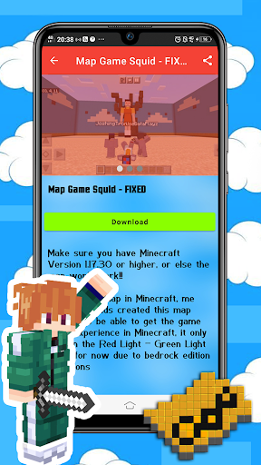 Squid Game Addons for MCPE - Image screenshot of android app