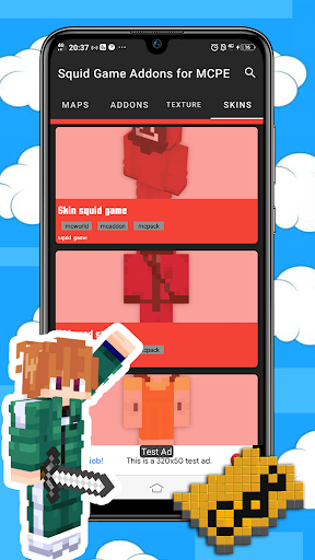Squid Game Addons for MCPE - Image screenshot of android app
