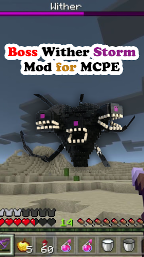 Boss Wither Storm Mod for MCPE - Image screenshot of android app