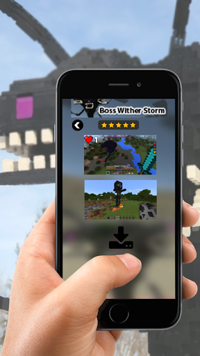 Boss Wither Storm Mod for MCPE - Image screenshot of android app