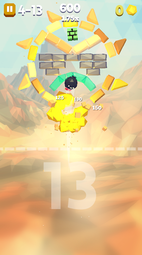Smashy Brick - Gameplay image of android game