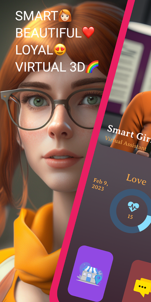 Smart Girl: AI Girlfriend - Image screenshot of android app