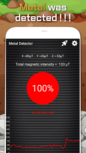 Tools: Metal Detector - عکس برنامه موبایلی اندروید