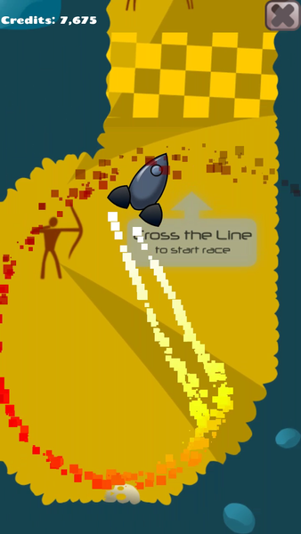 Rubber Rocket Racer - عکس بازی موبایلی اندروید