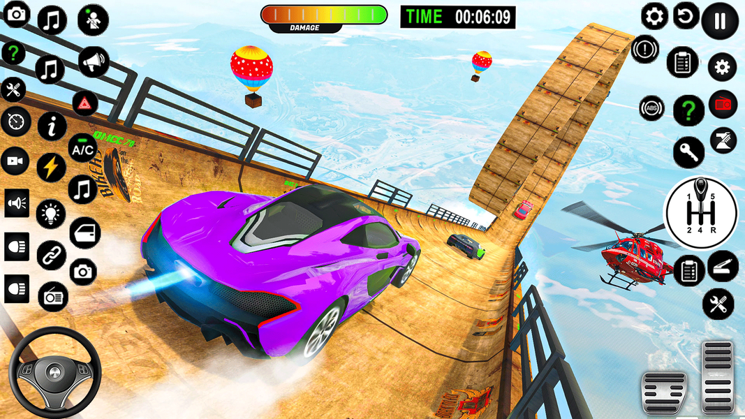 Car Stunt Mega Ramp: Car Games - Gameplay image of android game