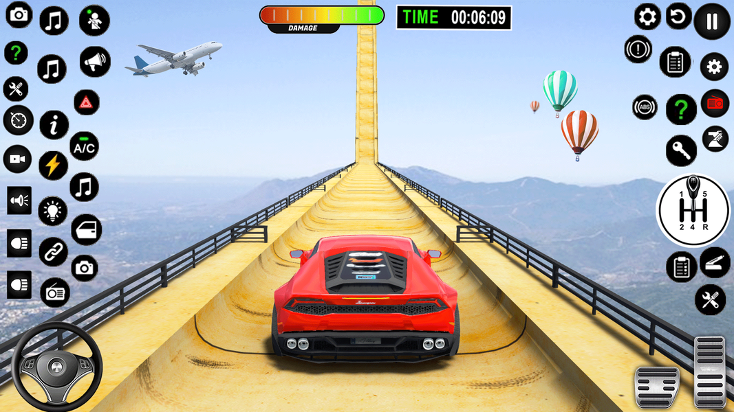 Car Stunt Mega Ramp: Car Games - Gameplay image of android game