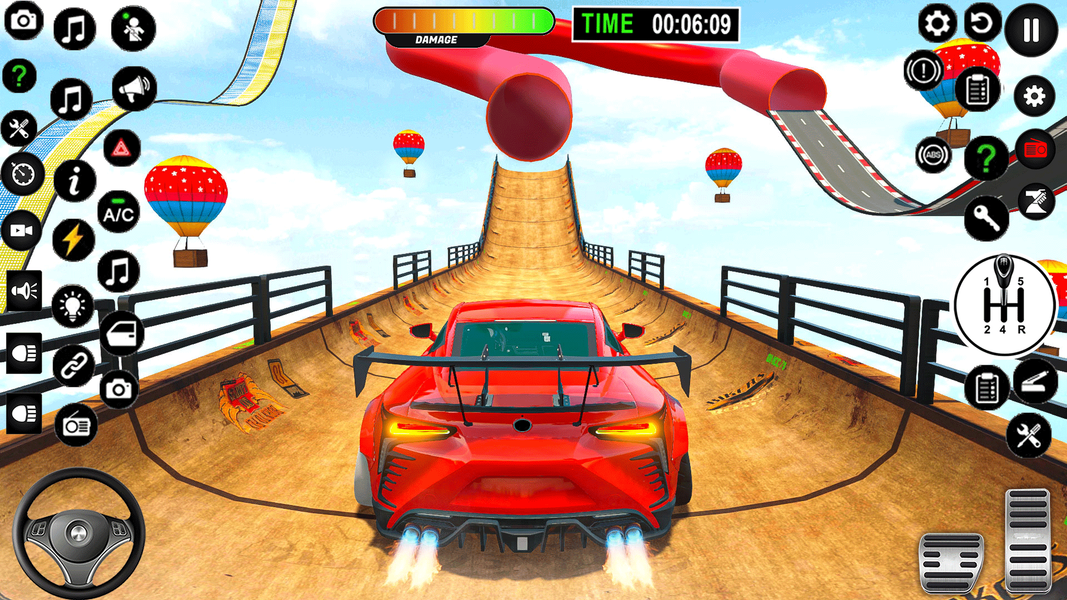 Car Stunt Mega Ramp: Car Games - Gameplay image of android game