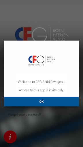 CFG Bedrijfswagens - Image screenshot of android app