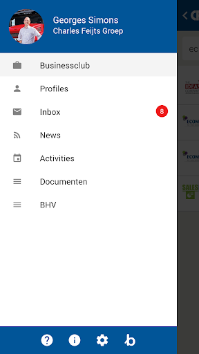 CFG Bedrijfswagens - Image screenshot of android app