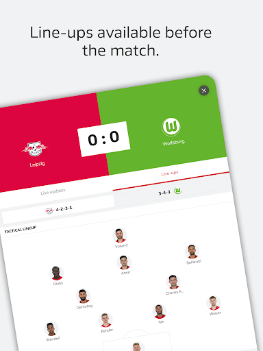 Bundesliga: Soccer Games, News - Image screenshot of android app