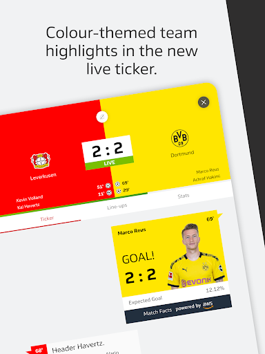 Bundesliga: Soccer Games, News - Image screenshot of android app
