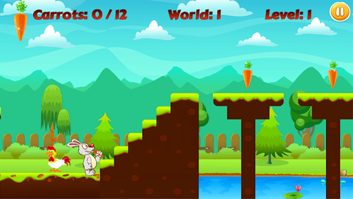 Bunny Run - Gameplay image of android game
