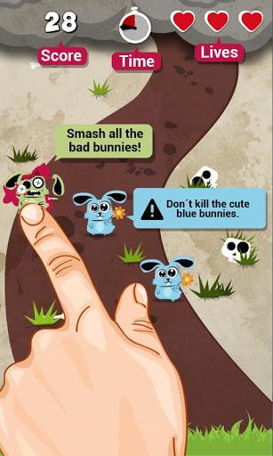 Bunny Smasher - Gameplay image of android game