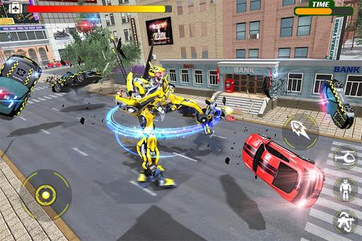 Heli Robot Car Game:Robot Game - Gameplay image of android game
