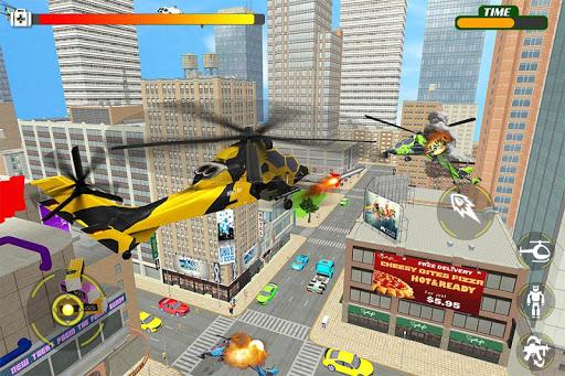 Heli Robot Car Game:Robot Game - Gameplay image of android game