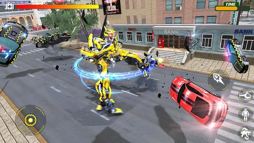 Heli Robot Car Game:Robot Game - Gameplay image of android game
