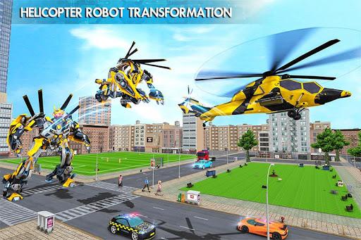 Heli Robot Car Game:Robot Game - Gameplay image of android game