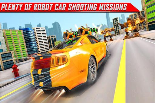 Lion Robot Car Game:Robot Game - Gameplay image of android game