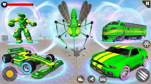 Mosquito Robot Car: Robot Game - Gameplay image of android game