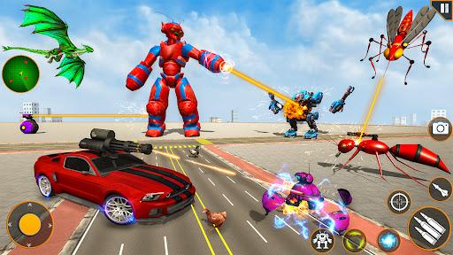 Mosquito Game: Robots Game - Gameplay image of android game
