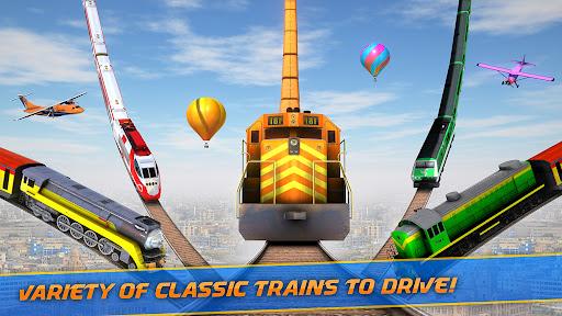 Mega Ramp Train Stunt Game - عکس بازی موبایلی اندروید