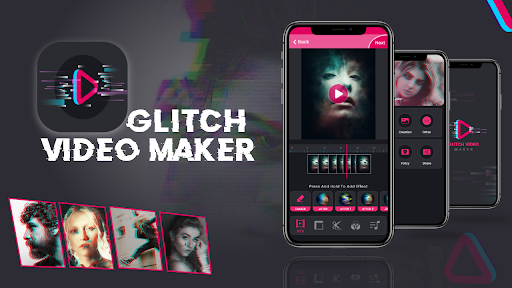 Glitch Video Editor - Effects - عکس برنامه موبایلی اندروید