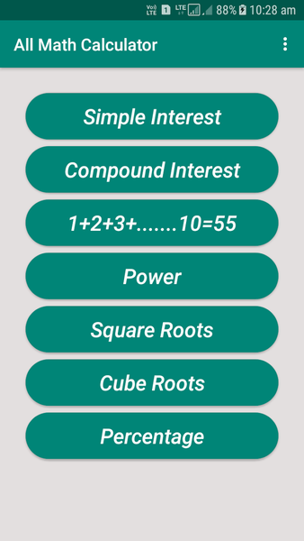 Simple/Compound Interest Calc - عکس برنامه موبایلی اندروید