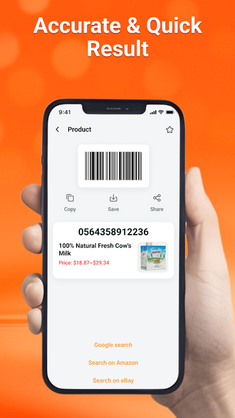 QR Scanner & Barcode Reader - عکس برنامه موبایلی اندروید