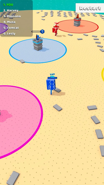 Outdo.io 3D - Gameplay image of android game