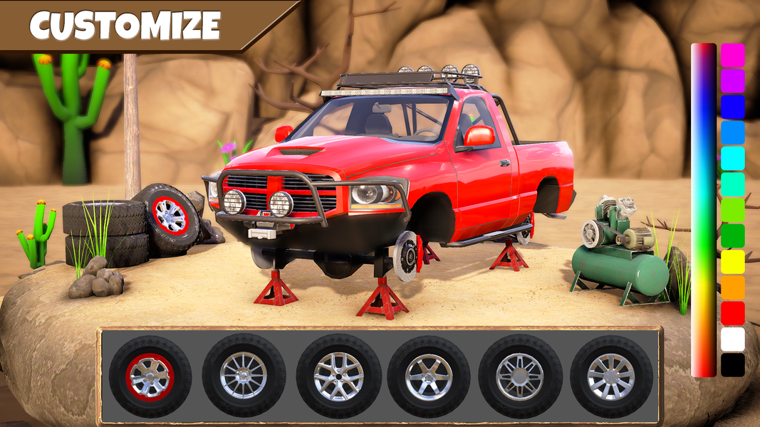 SUV Mountain Climb: Car Games - عکس بازی موبایلی اندروید