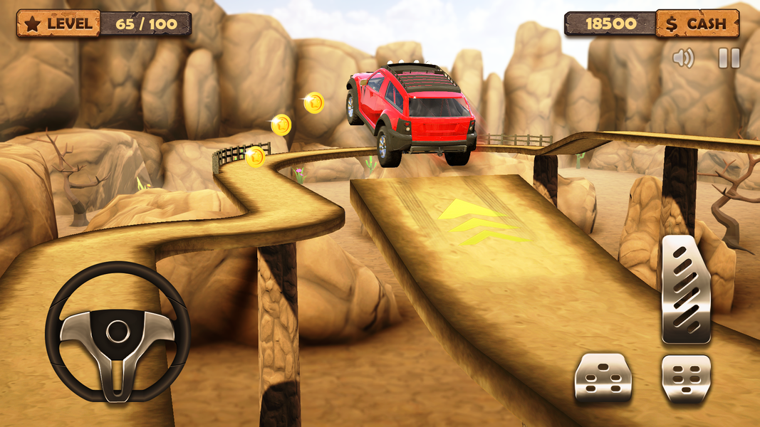 SUV Mountain Climb: Car Games - عکس بازی موبایلی اندروید