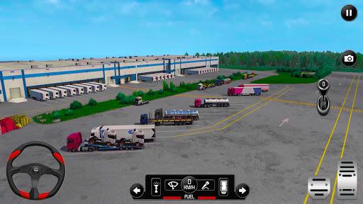 US Truck Parking Simulator - Gameplay image of android game