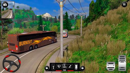 Euro Uphill Bus Simulator Game - عکس بازی موبایلی اندروید