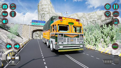 Indian Truck Offroad Cargo Sim - عکس بازی موبایلی اندروید