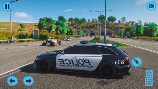 Police Cop Chase Racing Sim - عکس بازی موبایلی اندروید