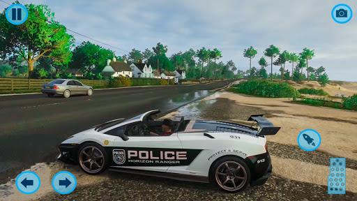 Police Cop Chase Racing Sim - Gameplay image of android game