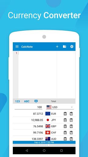 CalcNote - Notepad Calculator - عکس برنامه موبایلی اندروید
