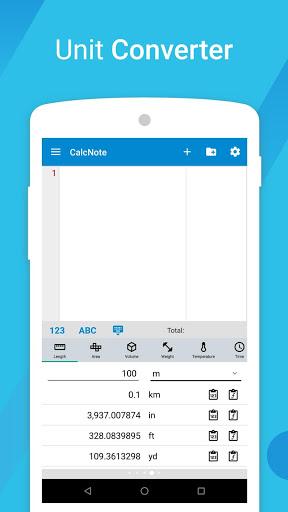 CalcNote - Notepad Calculator - عکس برنامه موبایلی اندروید