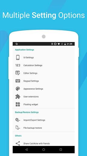 CalcNote - Notepad Calculator - عکس برنامه موبایلی اندروید