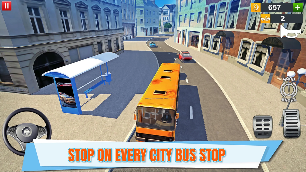 Bus Simulator Pro: Driver 2024 - Gameplay image of android game