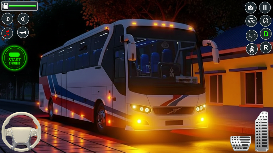 City Bus Driving Games 3D - Gameplay image of android game