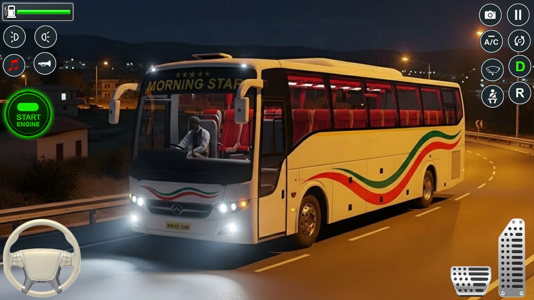 City Bus Driving Games 3D - Gameplay image of android game