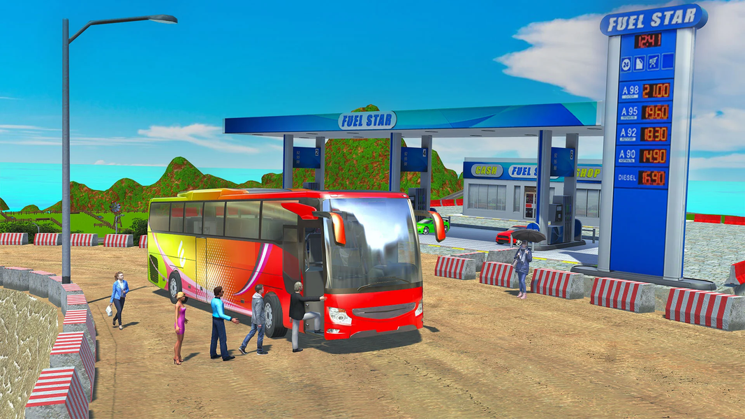 Us Bus Driving Games - عکس بازی موبایلی اندروید