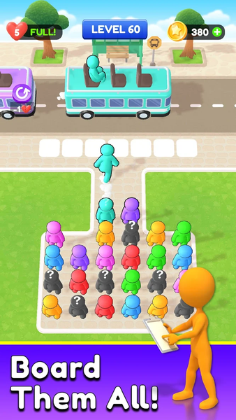 Bus Jam Sort Puzzle - عکس بازی موبایلی اندروید