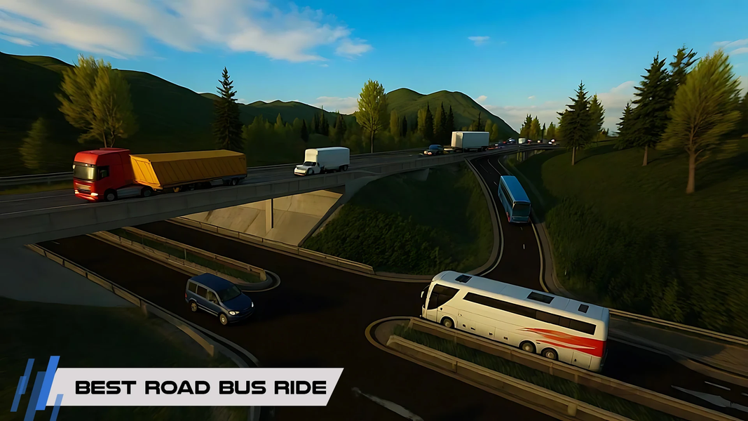 Epic Bus Journey Simulator - عکس بازی موبایلی اندروید