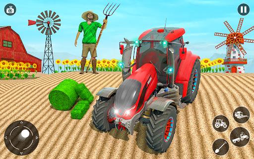 Farming Games: Tractor Driving - Gameplay image of android game