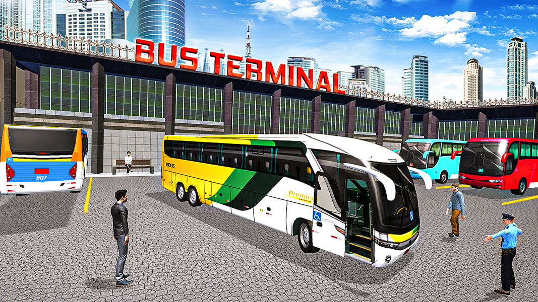 Bus Simulator: Bus Drive Games - عکس برنامه موبایلی اندروید