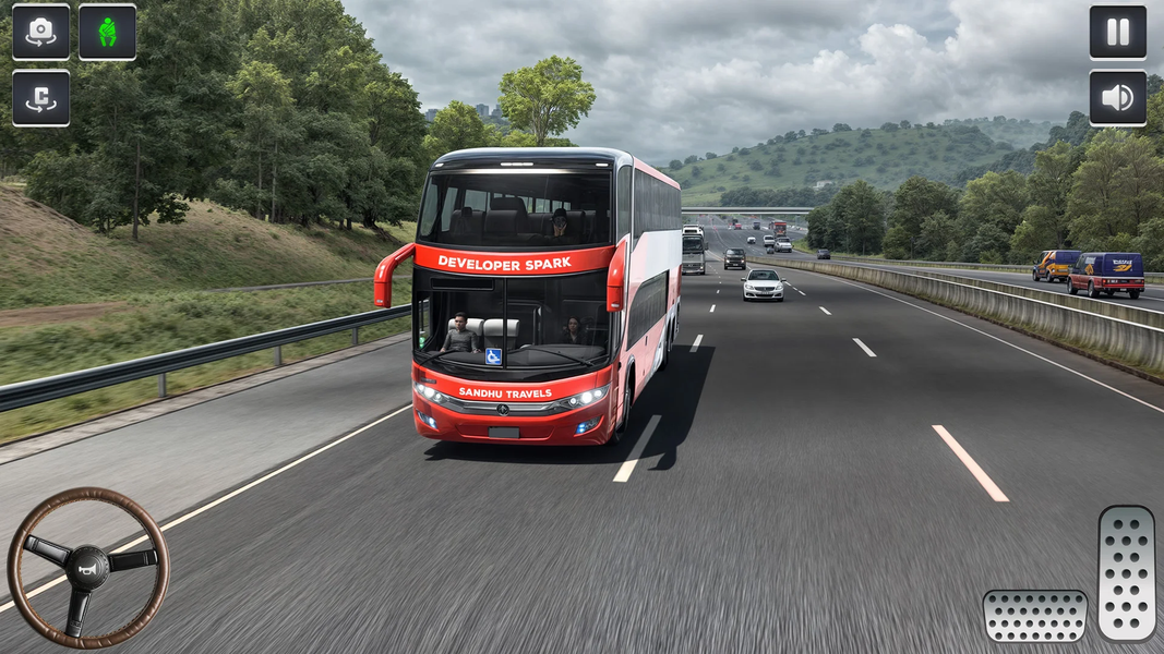 Bus Simulator DS Bus Game - عکس بازی موبایلی اندروید
